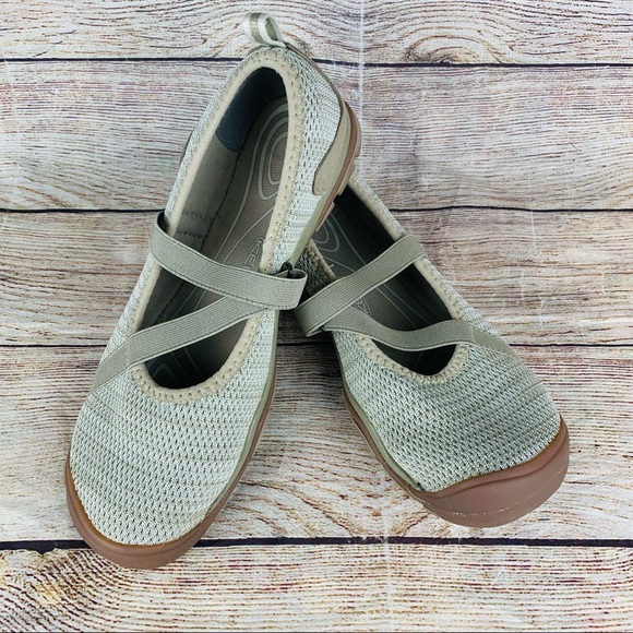 Keen Shoes - Keen Hush Knit Mary Jane Flat Shoes Womens 9